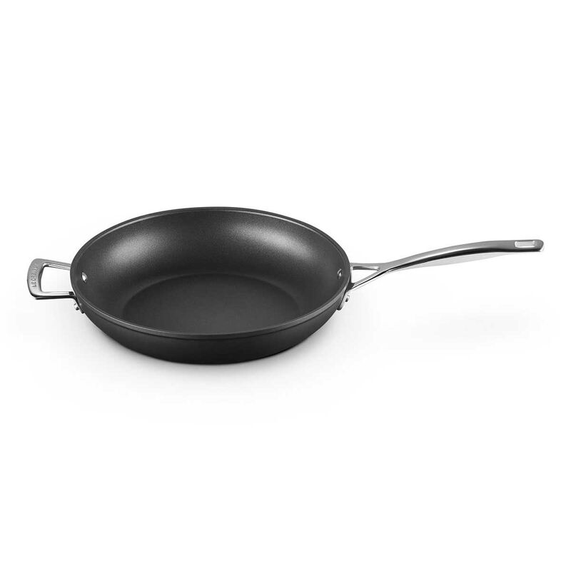 Le Creuset Toughened Non-Stick Deep Frying Pan with Helper Handle 30cm image number 0